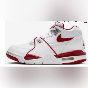 NWOB New (Youth) Nike Air Flight 89 'White Wolf Gray' HF0406-101